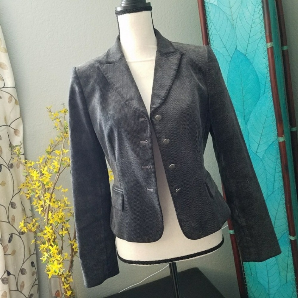Tahari Corduroy Blazer